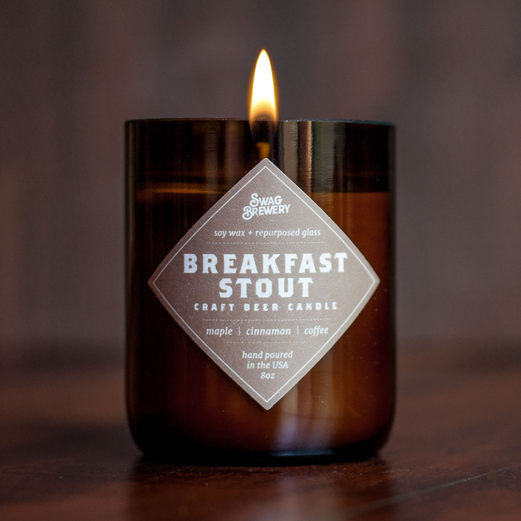 Breakfast Stout Brew Candle