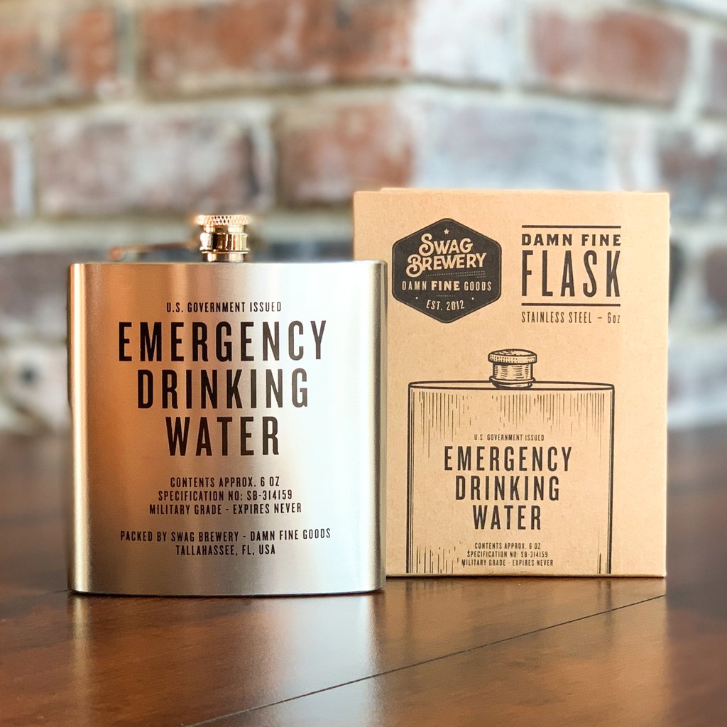 Emergency Drinking Water - Honest Flask