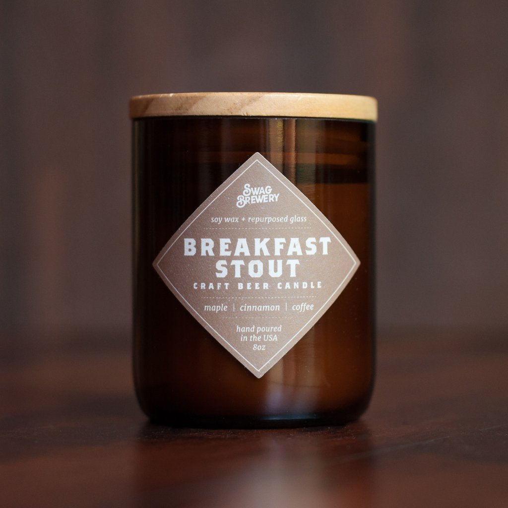 Breakfast Stout Brew Candle